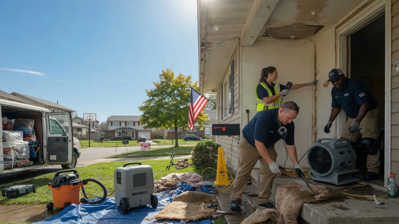 Water Damage Restoration in Maidens, VA near me